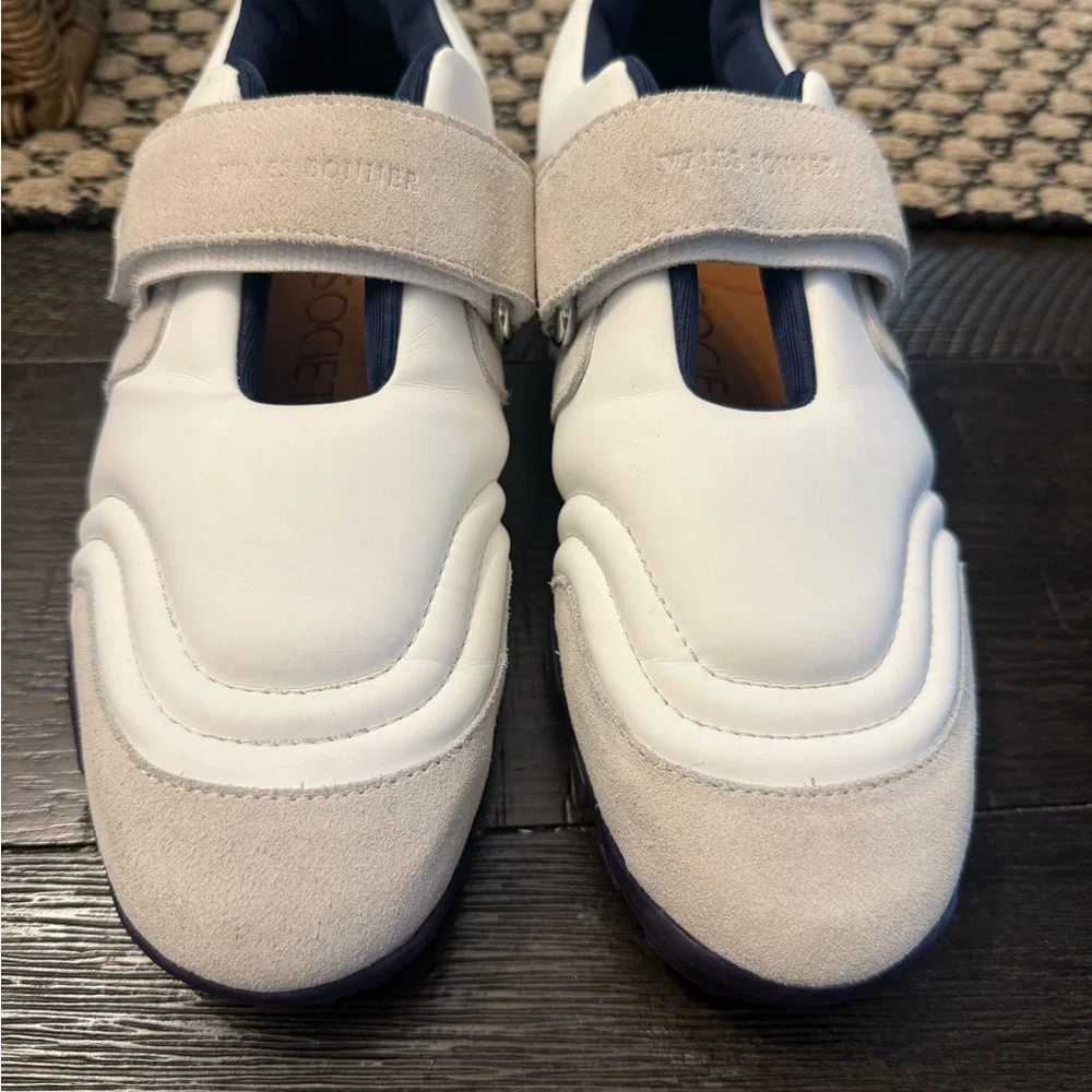 Wales Bonner White and Beige Loafers US 7-7.5 - Picture 2 of 8
